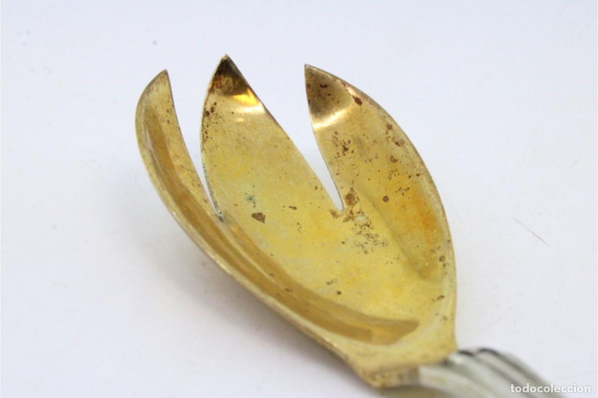 Antig&uuml;edades: Cuchara de espaguetis de plata - Foto 4