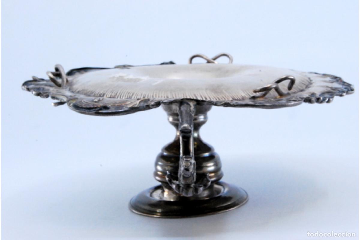 Antig&uuml;edades: Candelero de mano, en plata - Foto 5