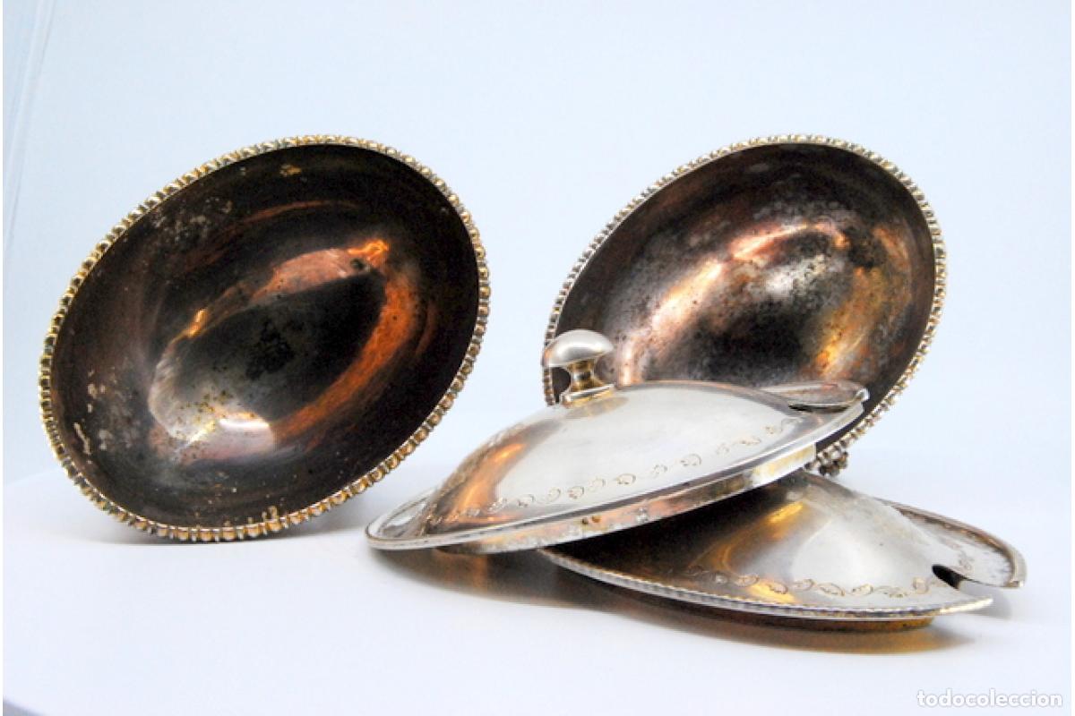 Antig&uuml;edades: azucareros de plata - Foto 3