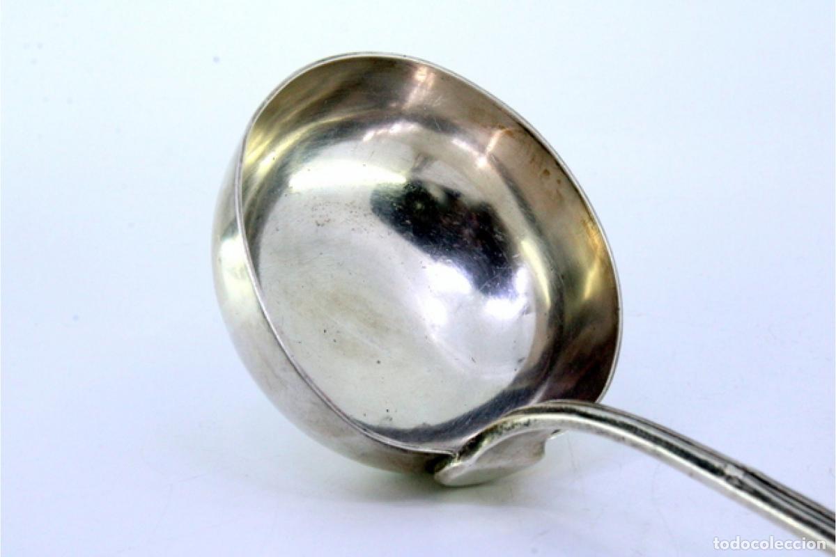 Antig&uuml;edades: Cuchar&oacute;n de sopa de plata - Foto 6
