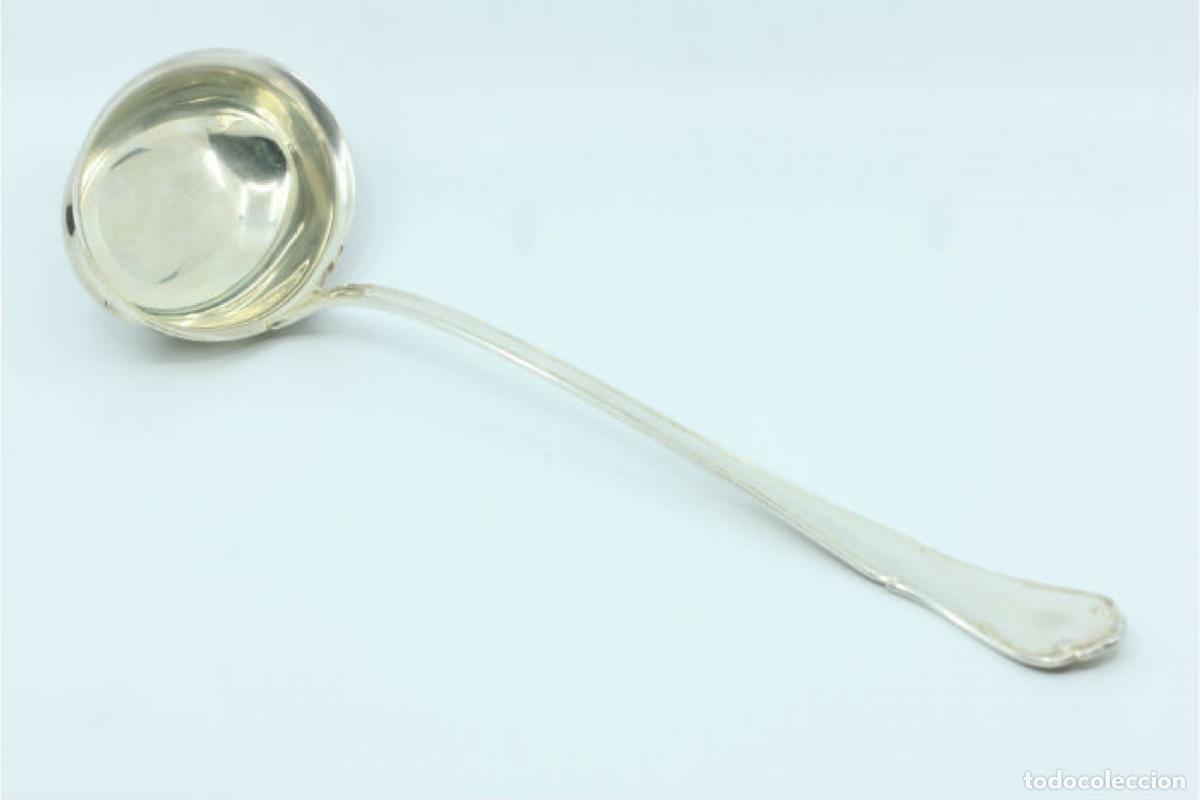 Antig&uuml;edades: Cuchar&oacute;n de sopa de plata - Foto 5