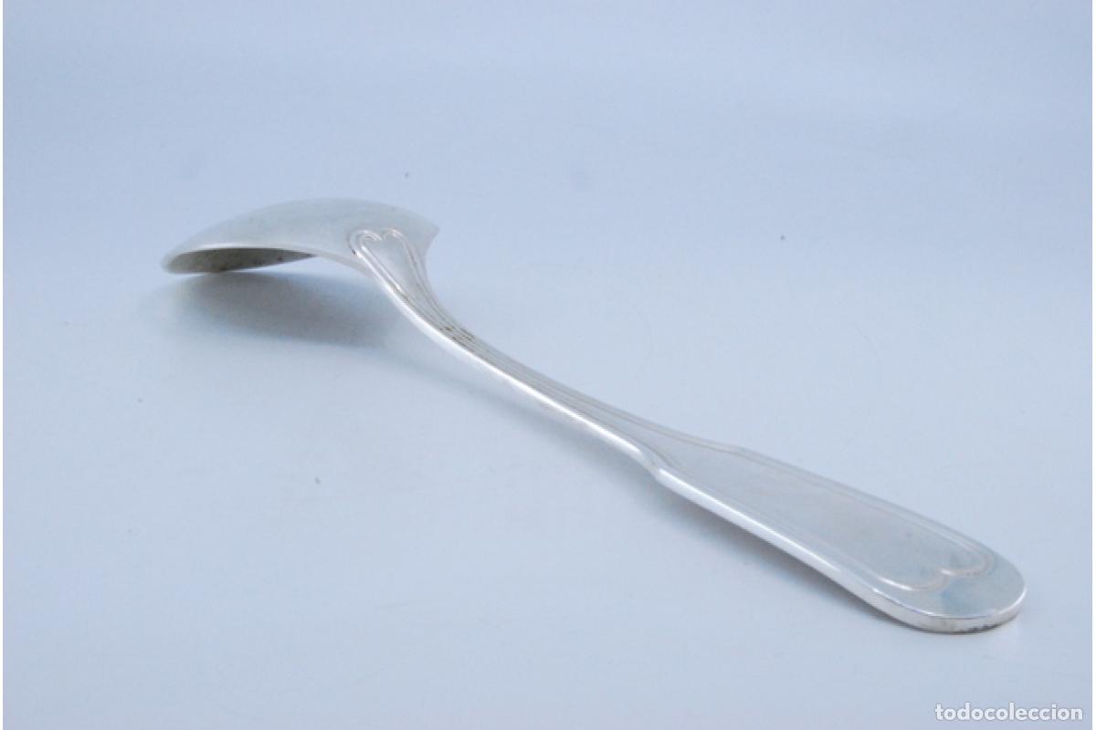 Antig&uuml;edades: Cuchara de plata para servir arroz - Foto 7