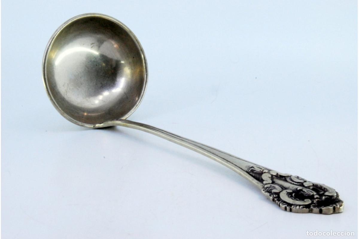 Antig&uuml;edades: Cuchar&oacute;n de sopa de plata - Foto 7