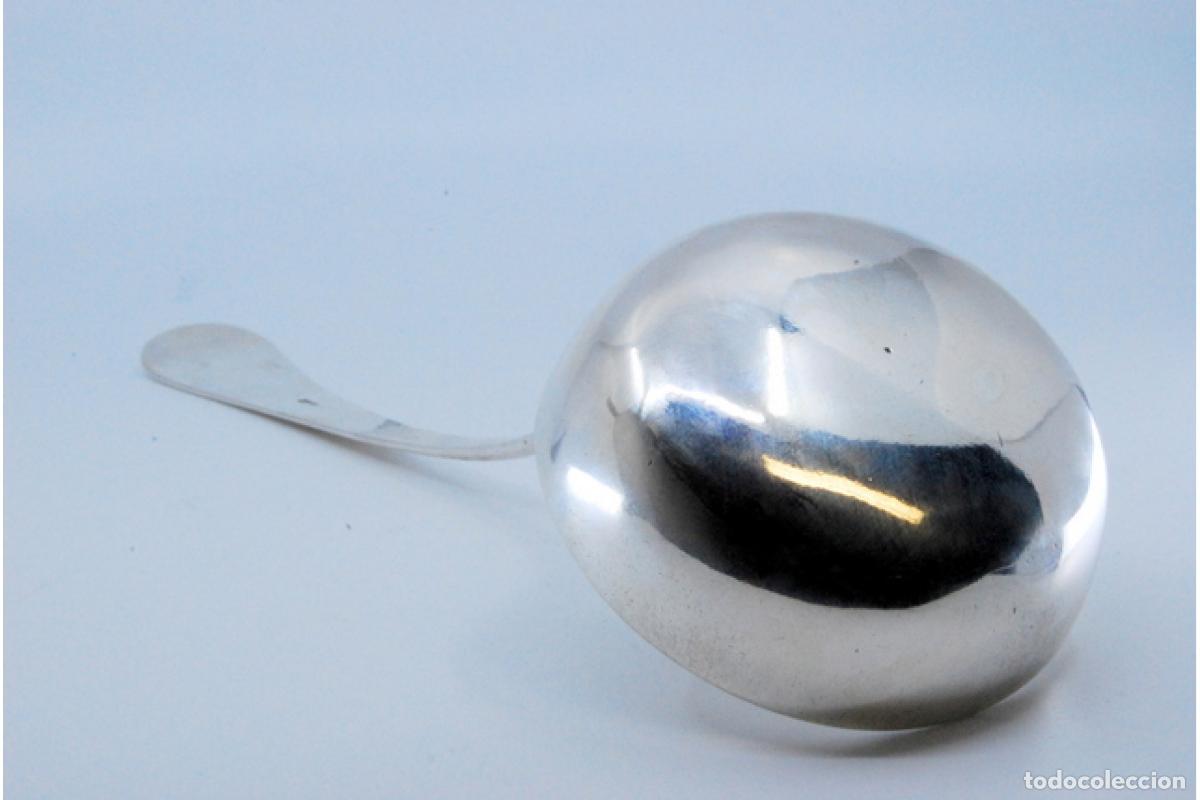 Antig&uuml;edades: Cuchar&oacute;n de sopa de plata - Foto 6