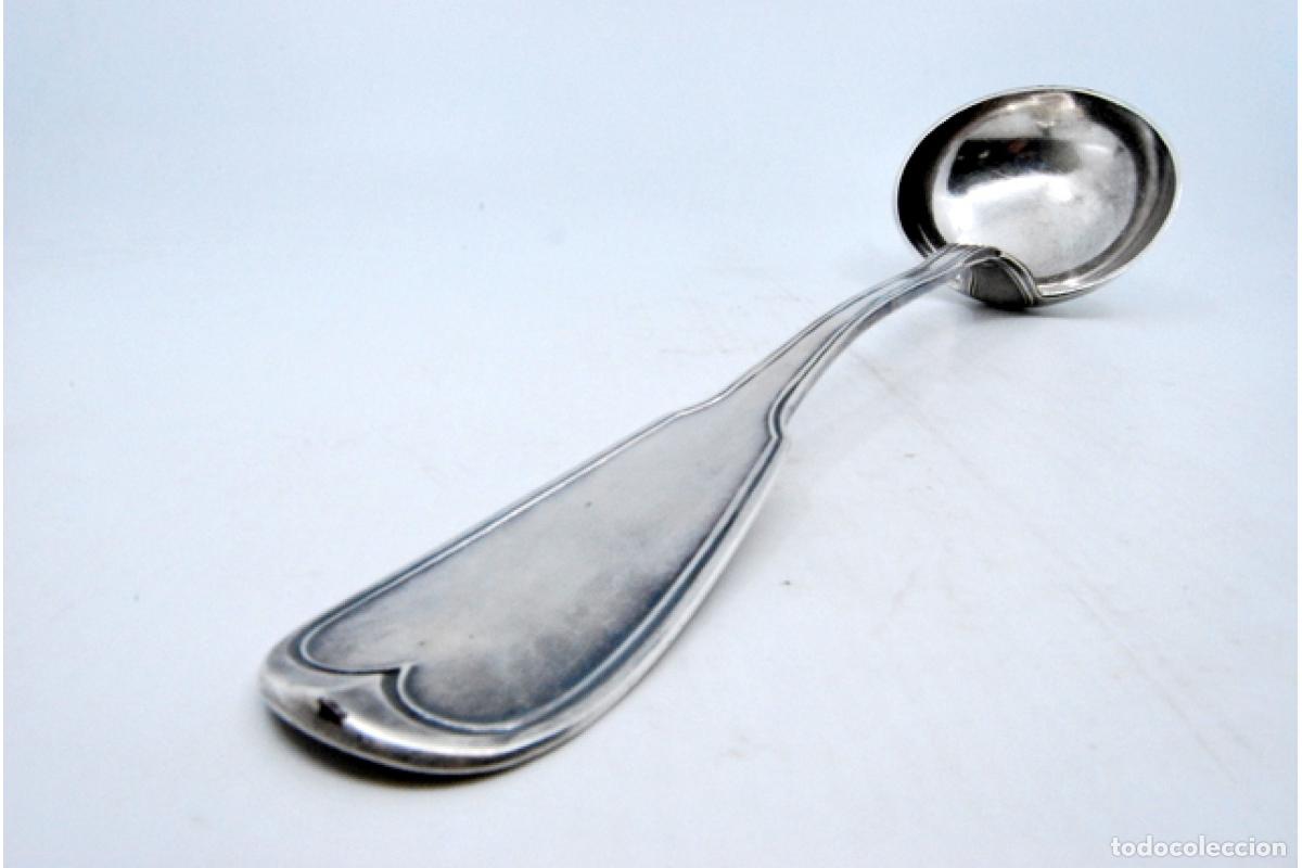 Antig&uuml;edades: Cuchar&oacute;n de sopa de plata - Foto 6