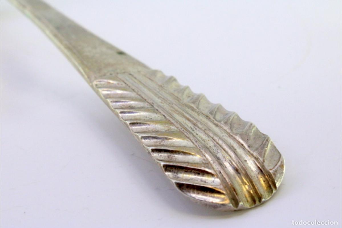 Antig&uuml;edades: Cuchar&oacute;n de sopa de plata - Foto 3