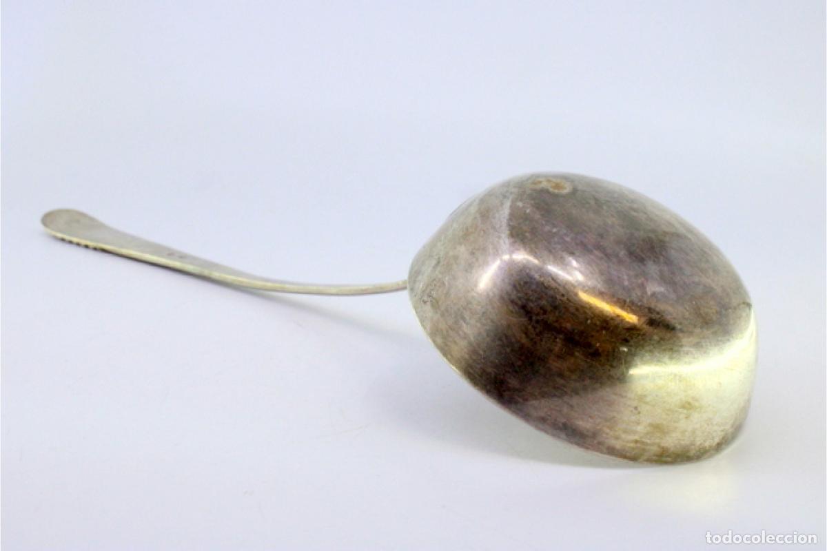 Antig&uuml;edades: Cuchar&oacute;n de sopa de plata - Foto 4