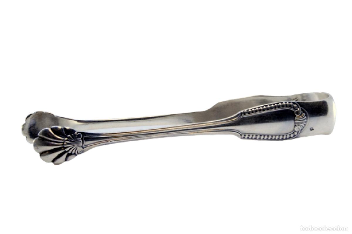 Antiques: Pinzas para az&uacute;car, en plata