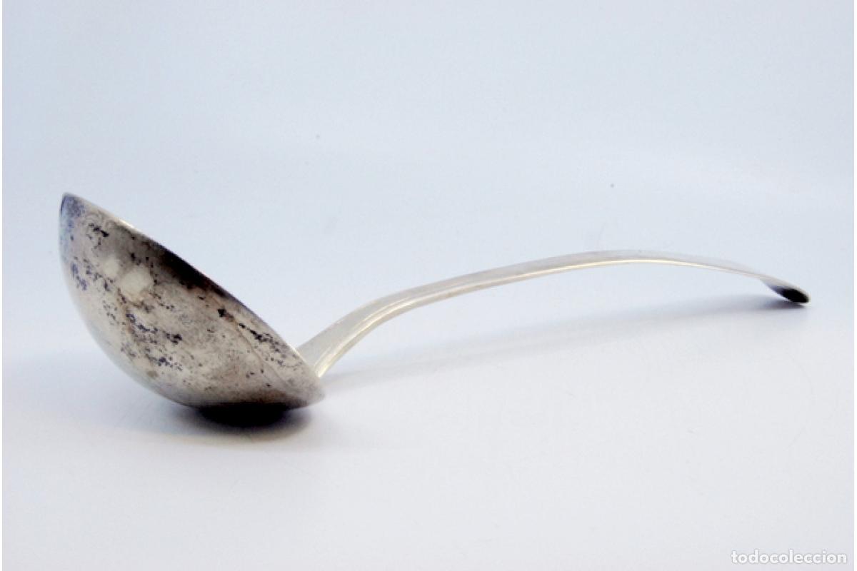 Antig&uuml;edades: Cuchar&oacute;n de sopa de plata - Foto 7