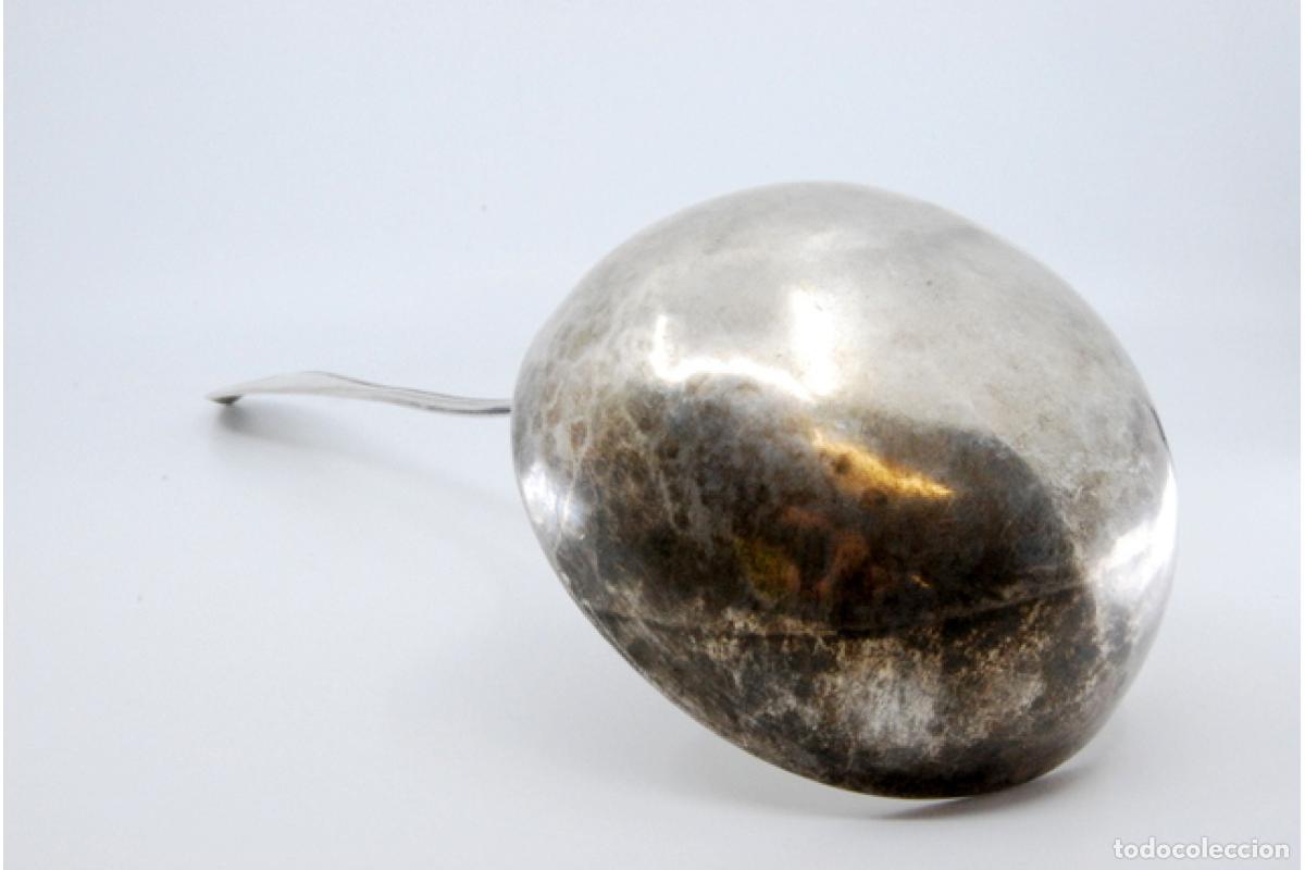 Antig&uuml;edades: Cuchar&oacute;n de sopa de plata - Foto 5
