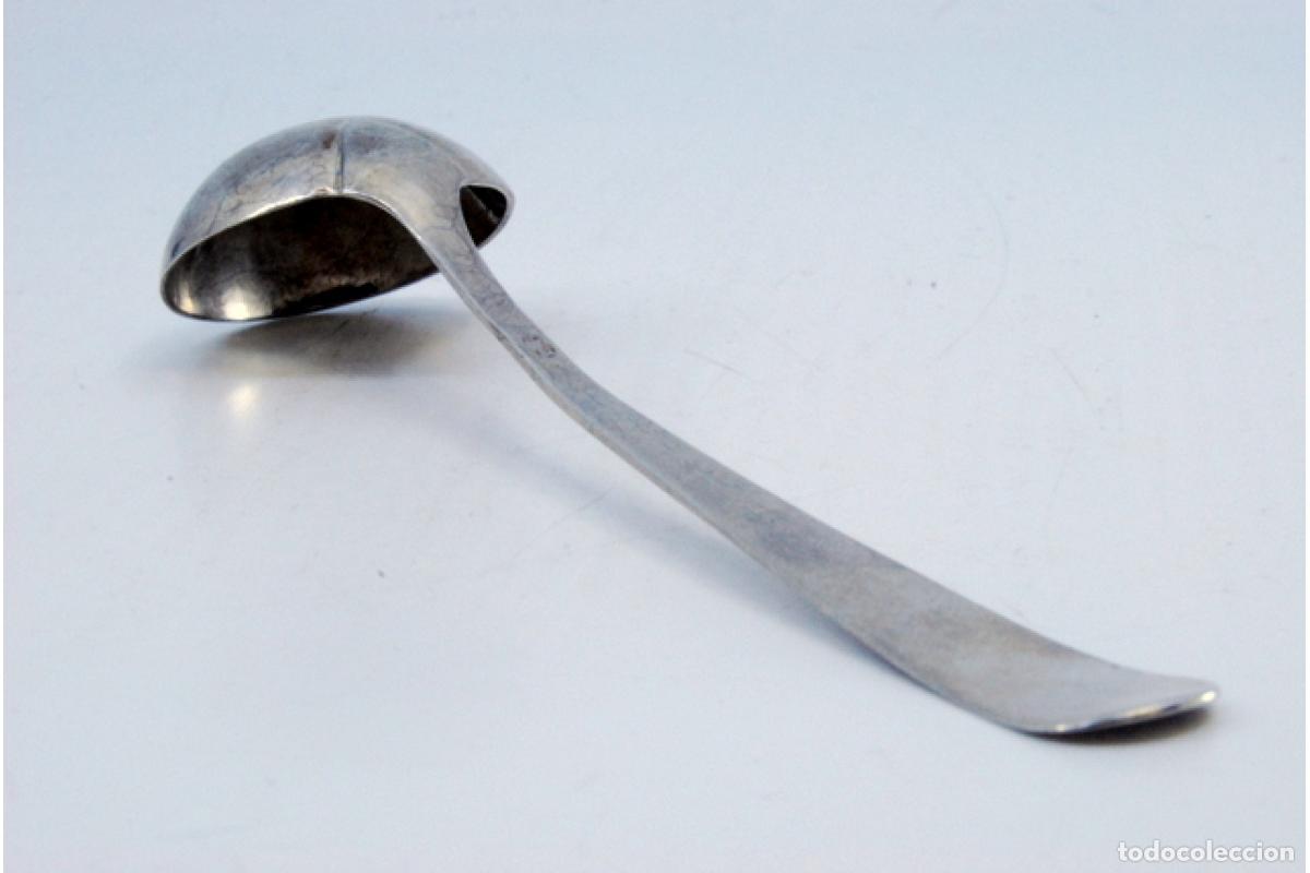 Antig&uuml;edades: Cuchara de az&uacute;car de plata - Foto 7