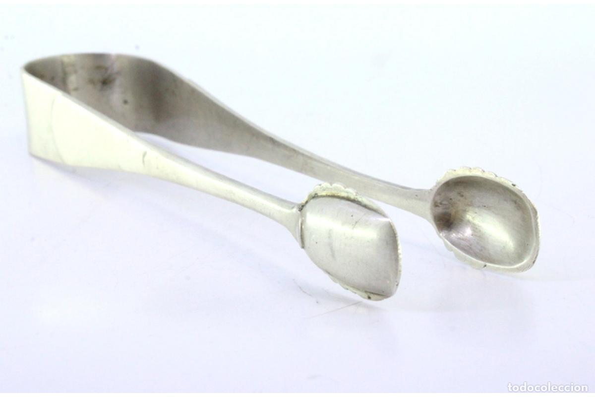 Antig&uuml;edades: Pinzas para az&uacute;car, en plata - Foto 5