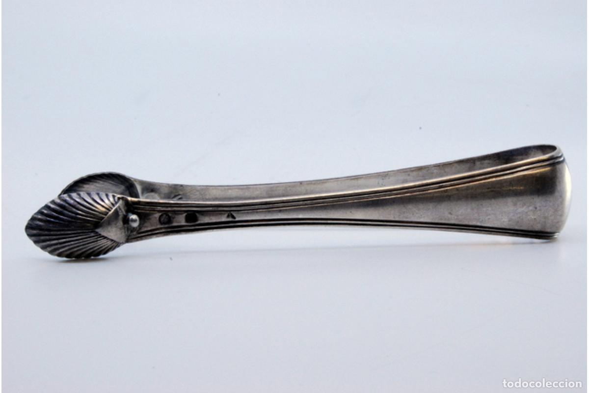 Antig&uuml;edades: Pinzas para az&uacute;car, en plata - Foto 3