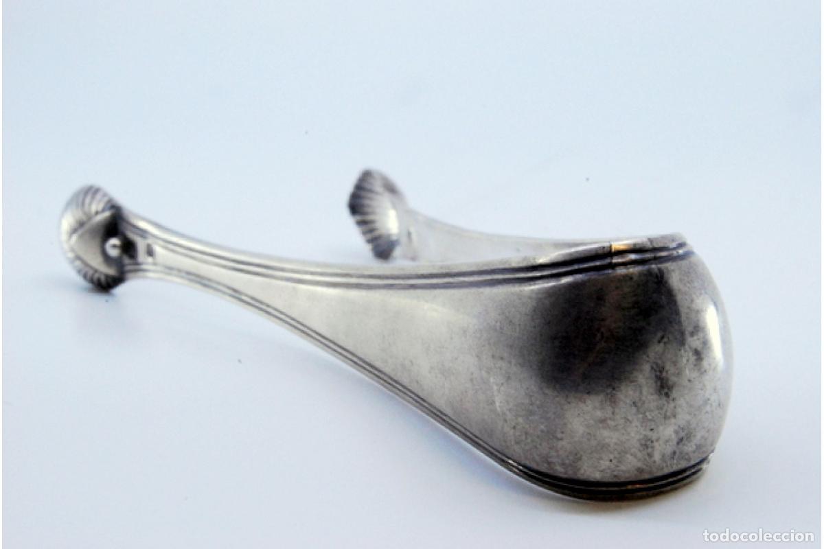Antig&uuml;edades: Pinzas para az&uacute;car, en plata - Foto 5