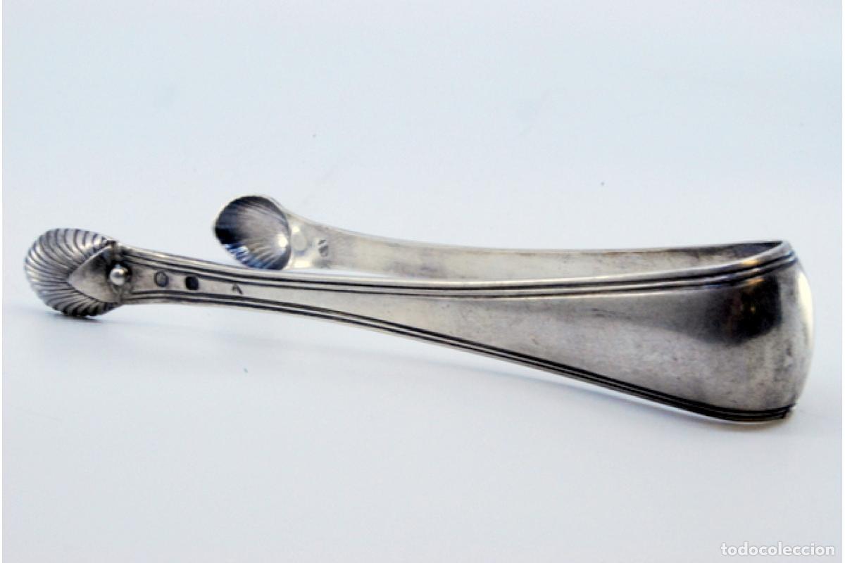 Antig&uuml;edades: Pinzas para az&uacute;car, en plata - Foto 7