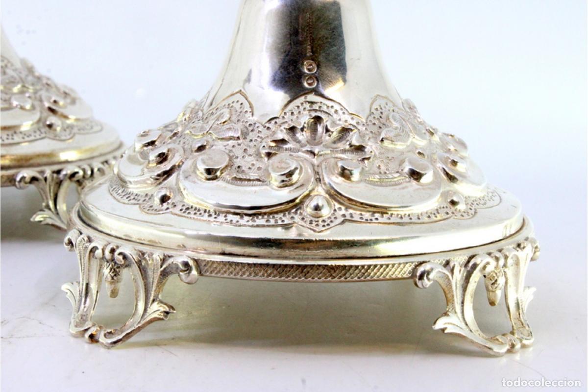 Antig&uuml;edades: Candelabros de plata - Foto 6