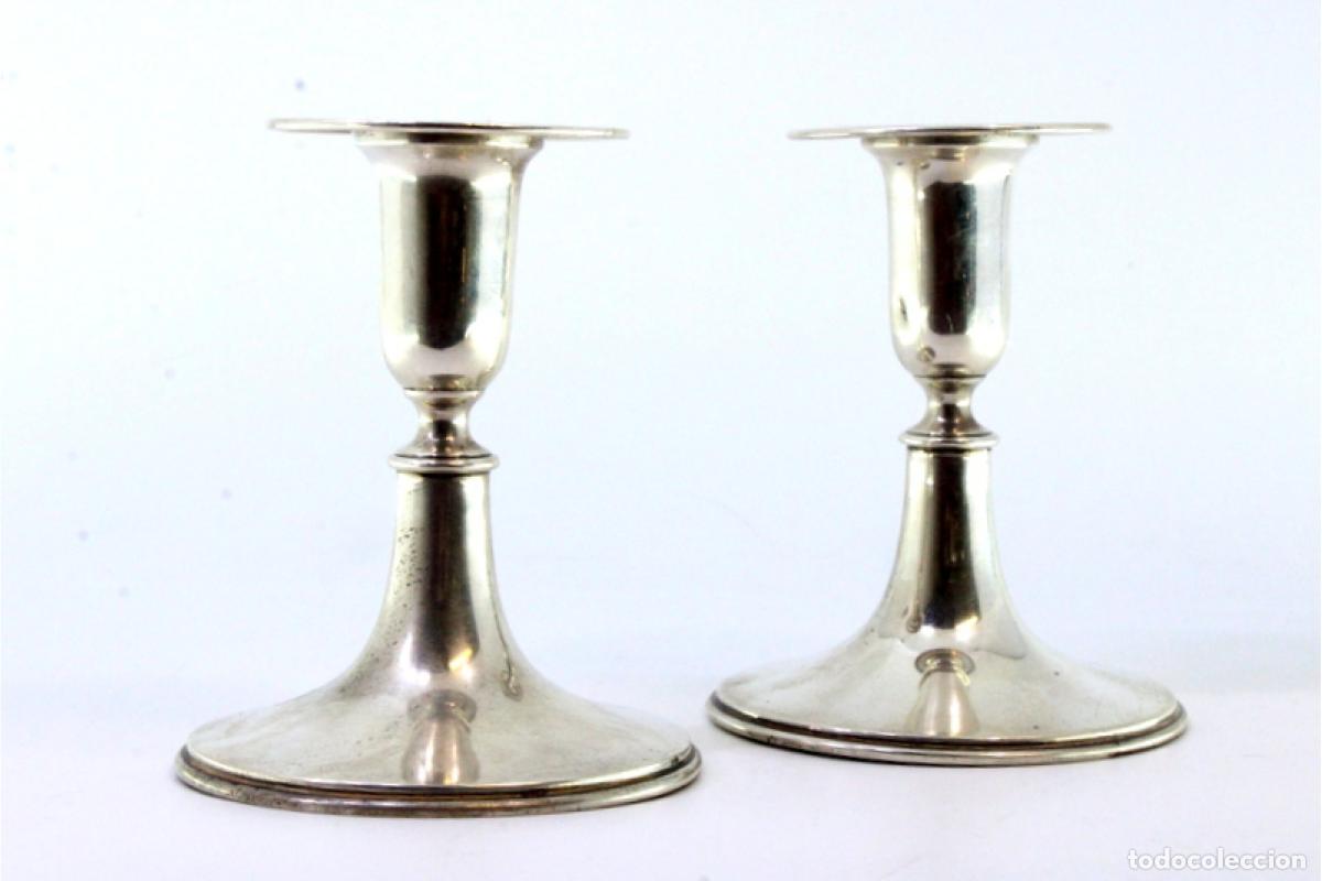 Antig&uuml;edades: Candelabros de plata - Foto 6