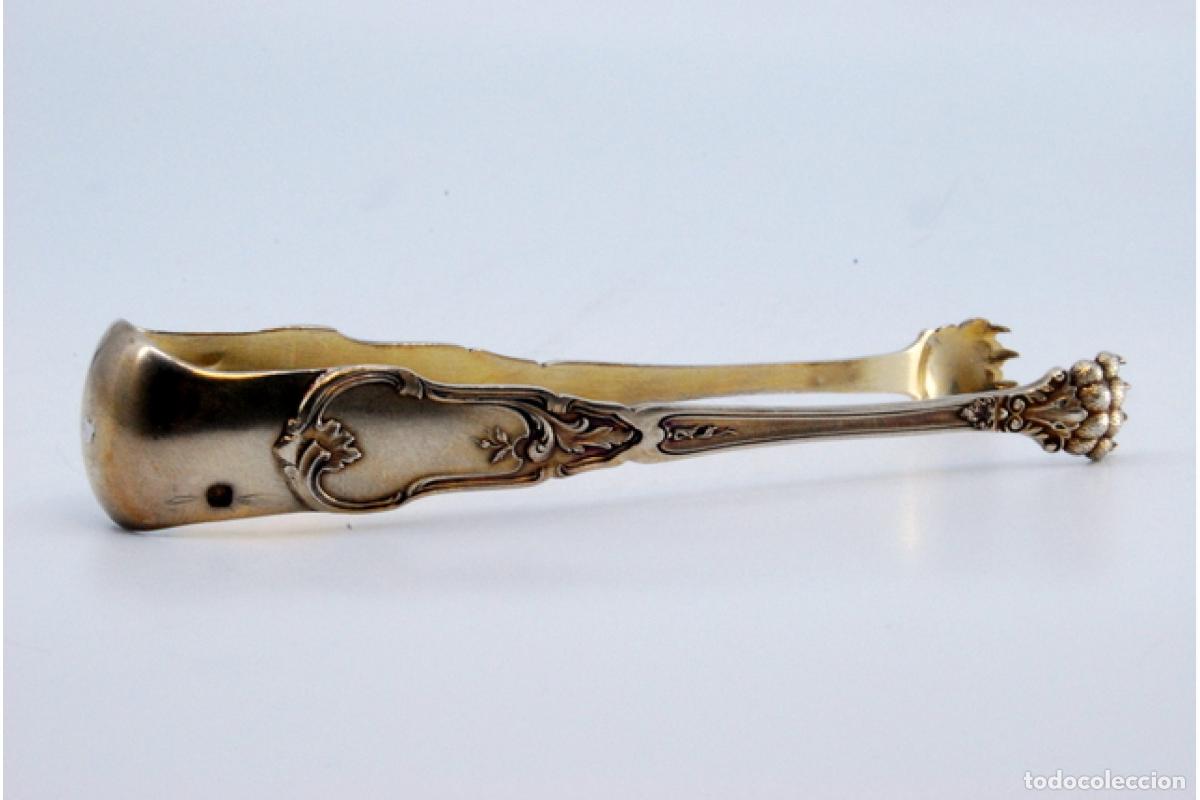 Antig&uuml;edades: Pinzas para hielo, en plata - Foto 2