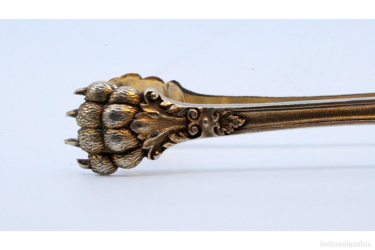 Antig&uuml;edades: Pinzas para hielo, en plata - Foto 7