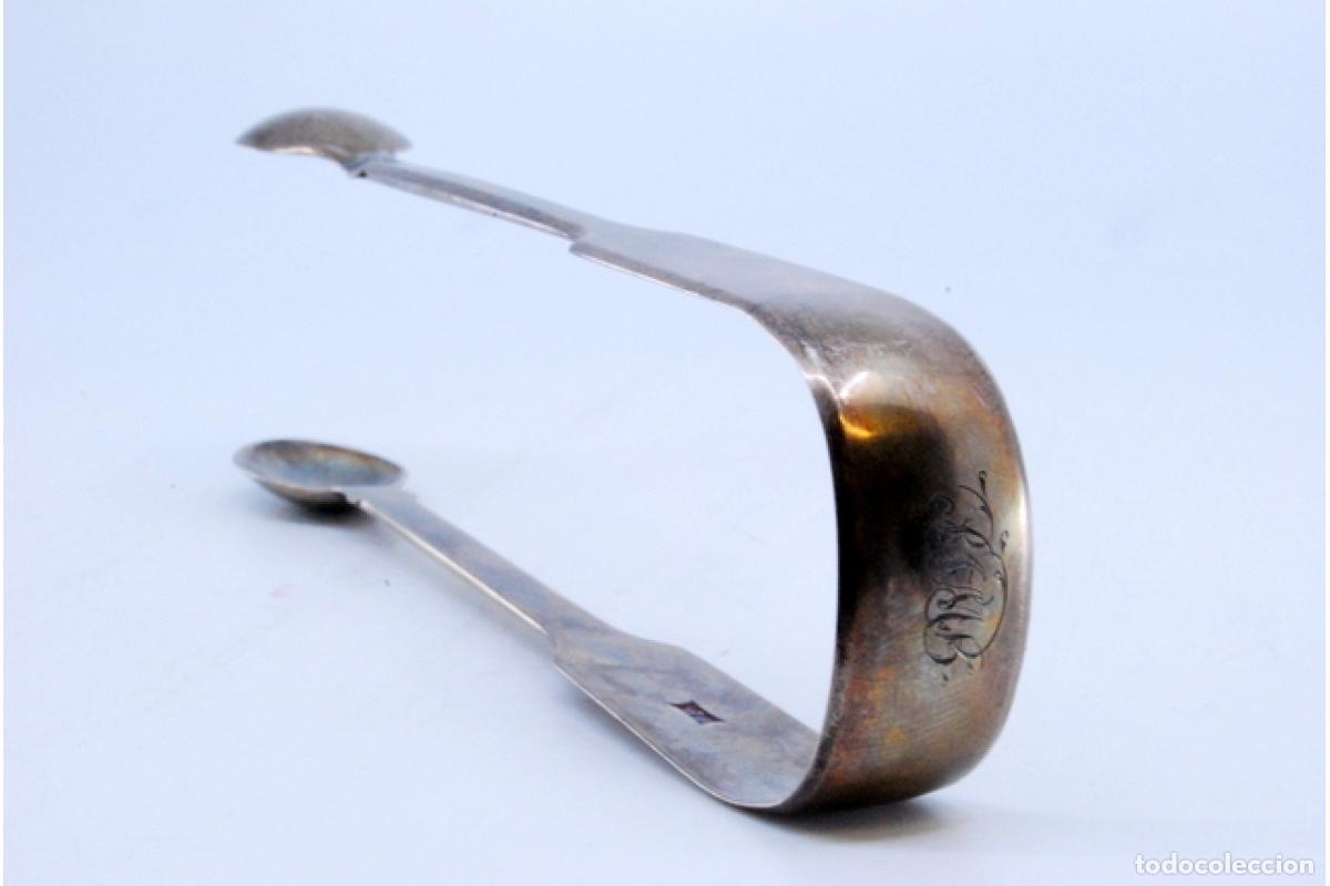 Antig&uuml;edades: Pinzas para az&uacute;car, en plata - Foto 4