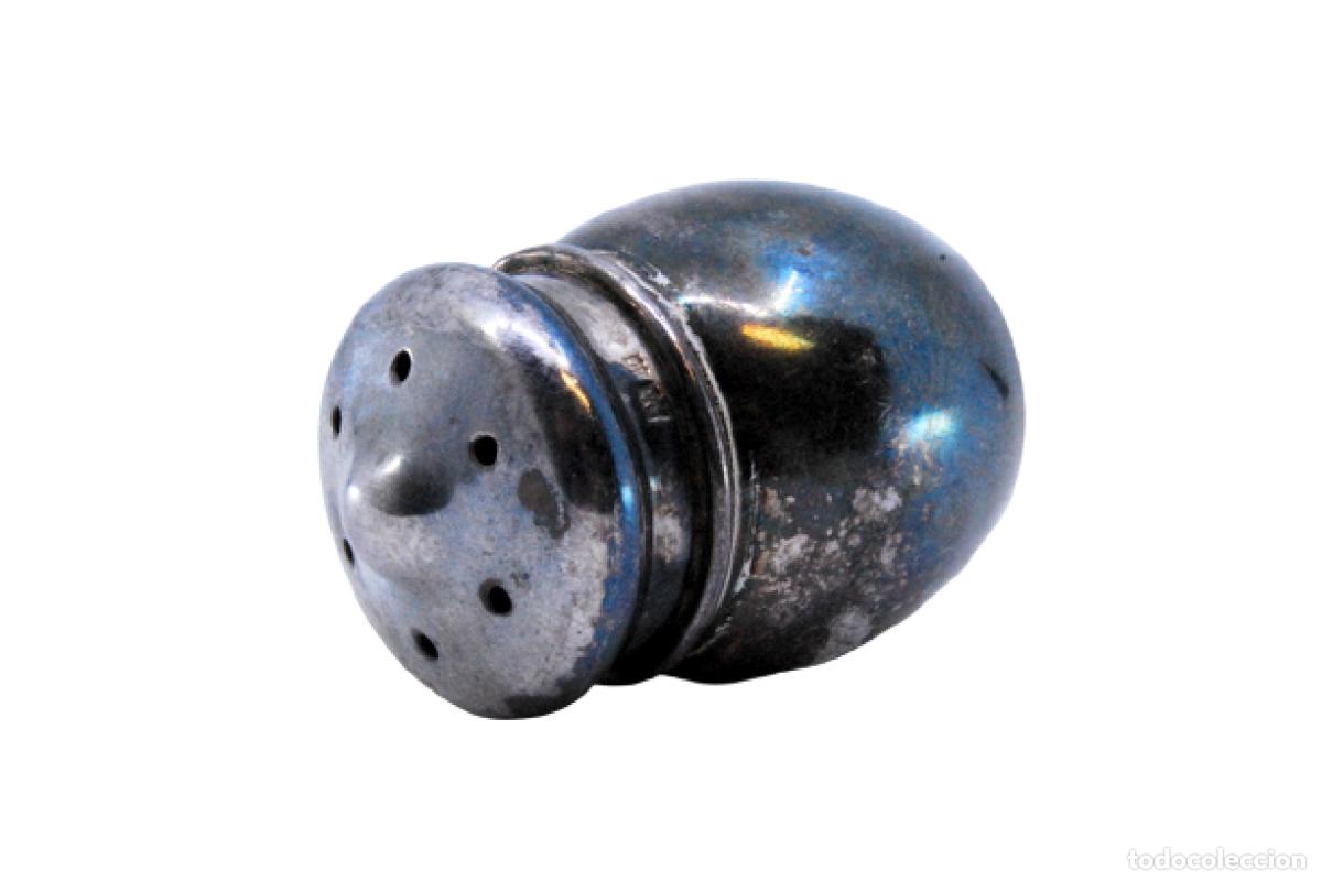 Antiguidades: Salero de plata