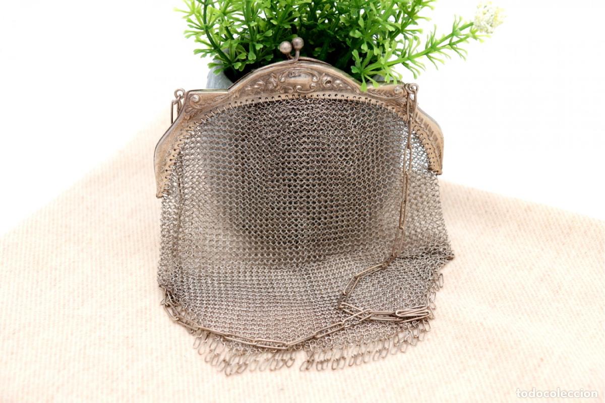 Antiquit&eacute;s: bolsa de plata