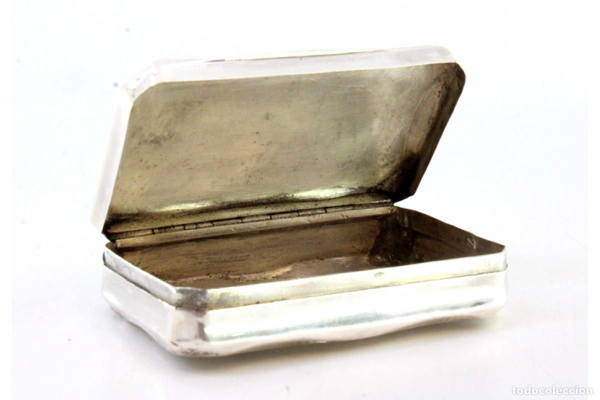 Antig&uuml;edades: Caja de tabaco, plata - Foto 2