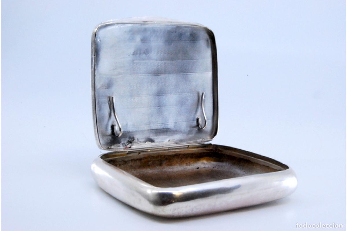 Antig&uuml;edades: Caja de tabaco, plata - Foto 7