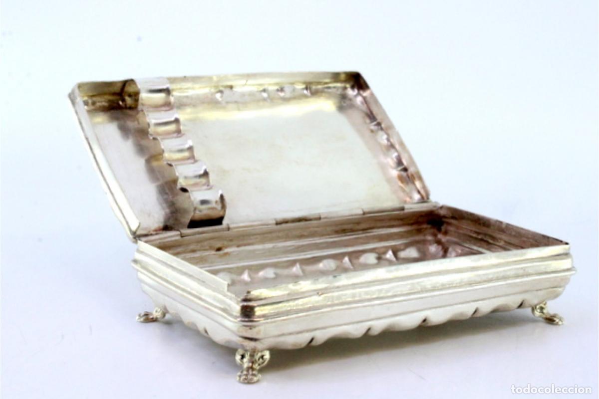 Antig&uuml;edades: Caja de tabaco, plata - Foto 7