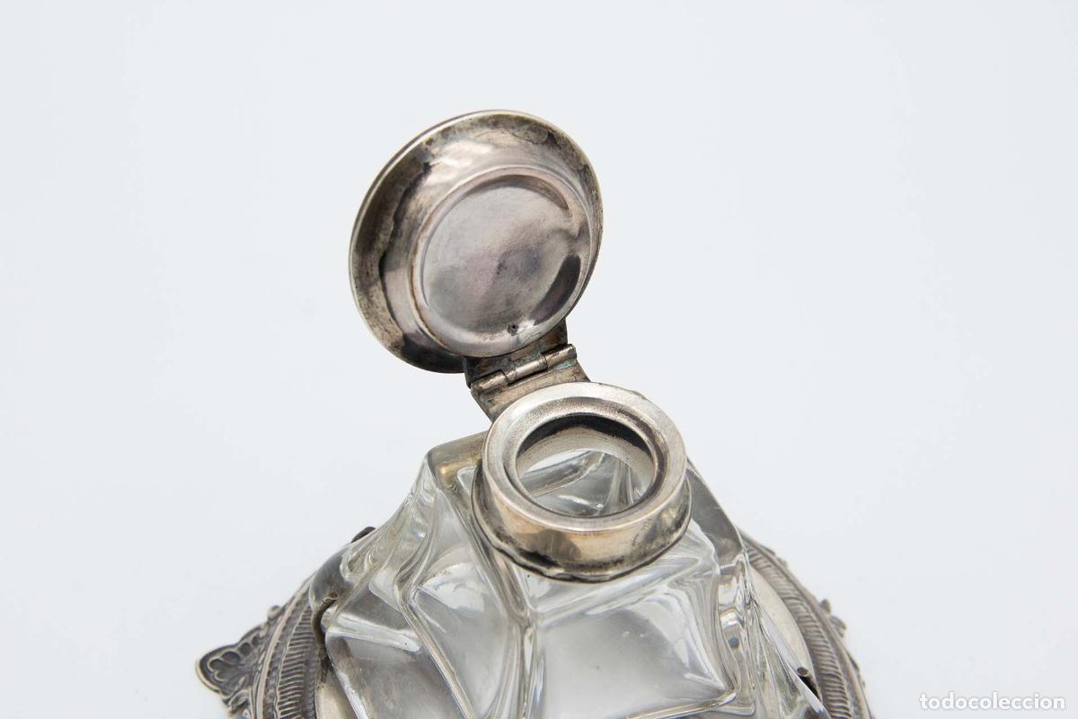 Antig&uuml;edades: tintero de plata - Foto 2