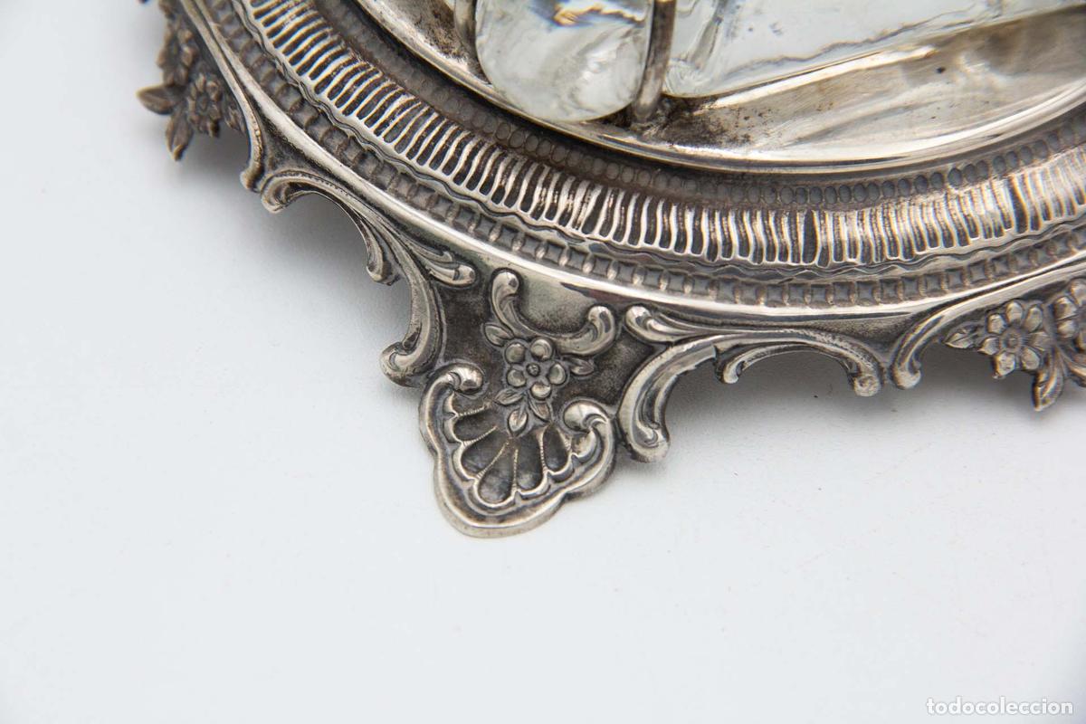 Antig&uuml;edades: tintero de plata - Foto 3
