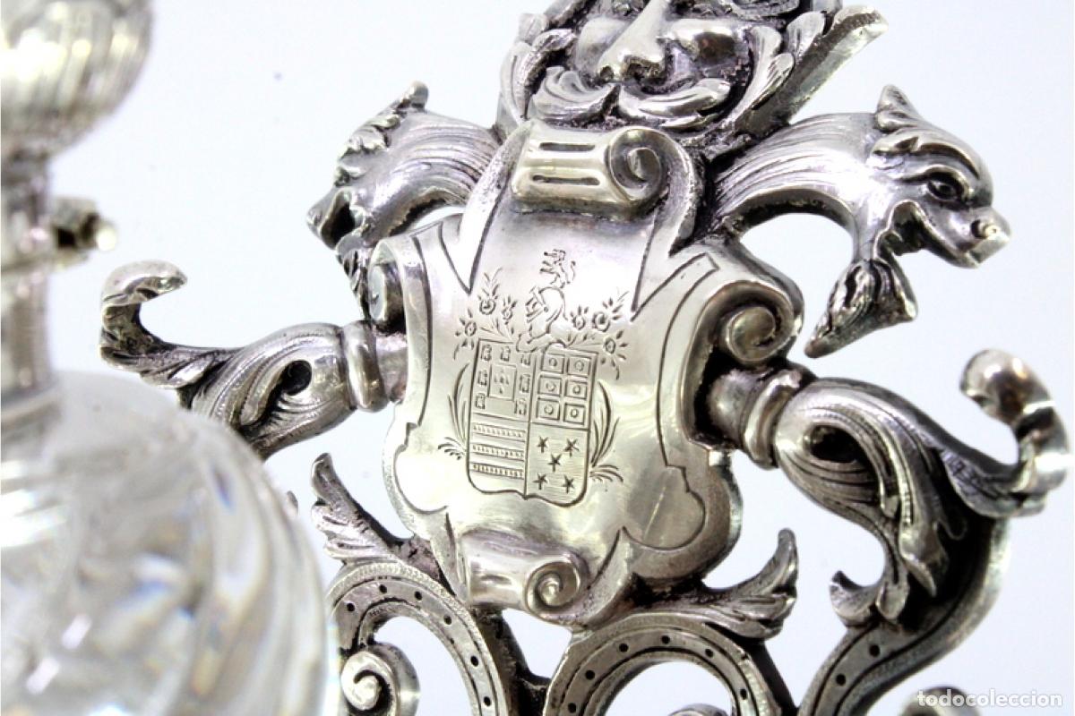 Antig&uuml;edades: tintero de plata - Foto 4