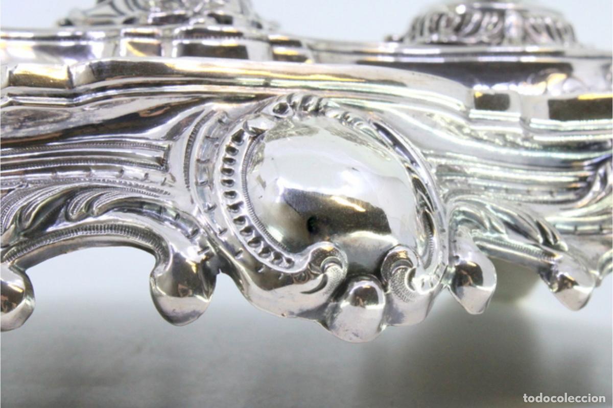 Antig&uuml;edades: tintero de plata - Foto 7