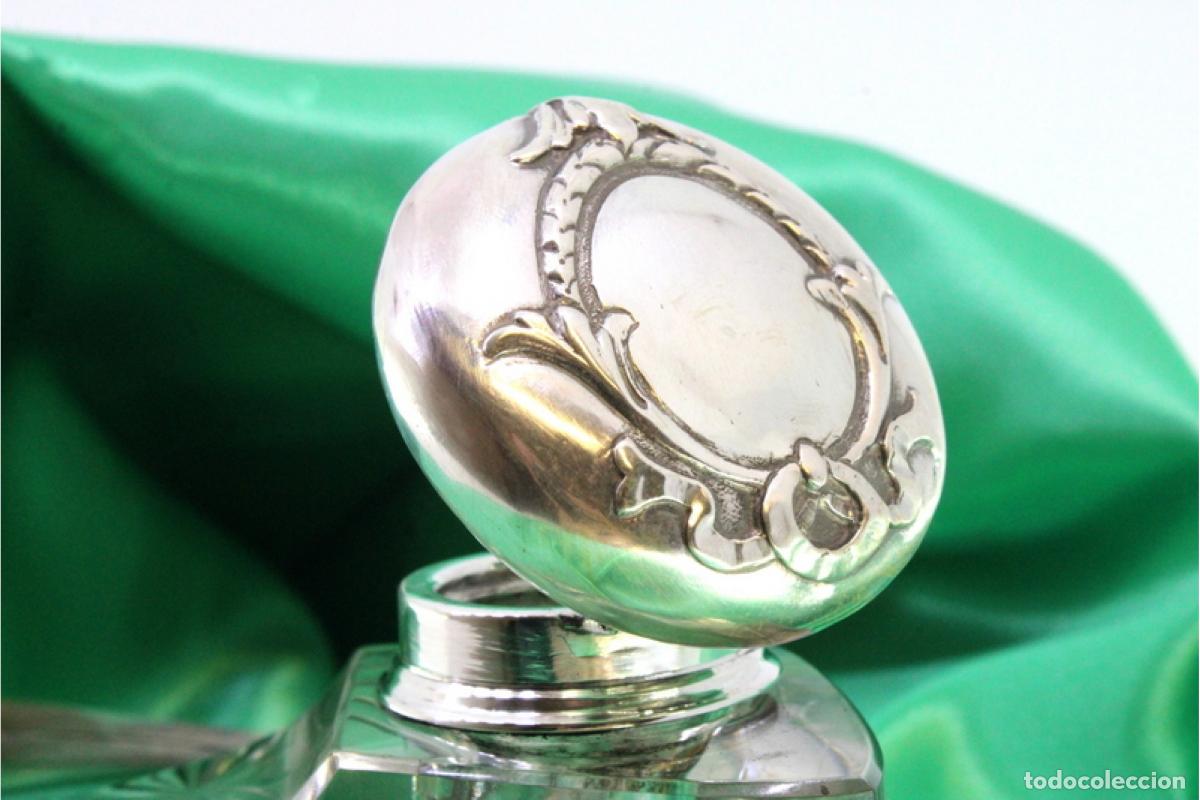 Antig&uuml;edades: tintero de plata - Foto 6