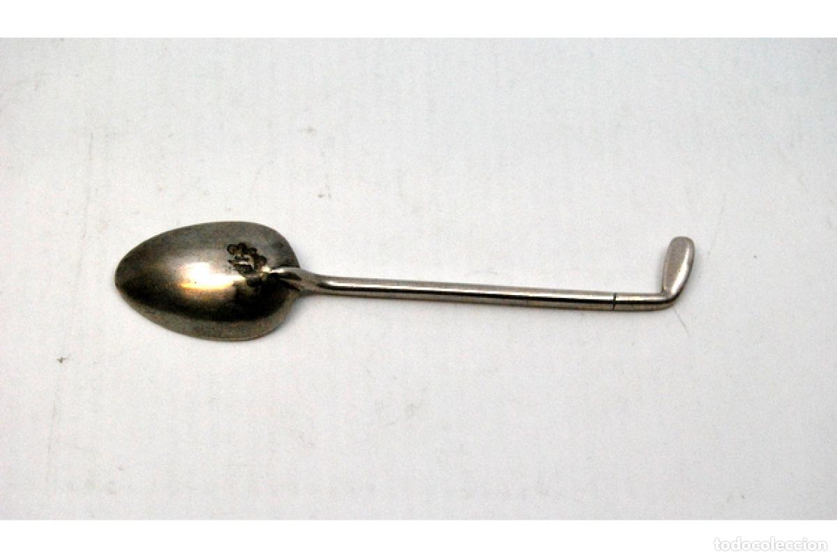 Antig&uuml;edades: Cuchara de plata - Palo de golf - Foto 2