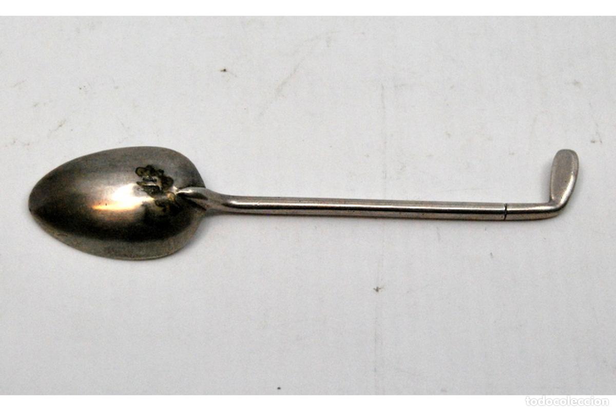Antig&uuml;edades: Cuchara de plata - Palo de golf - Foto 4