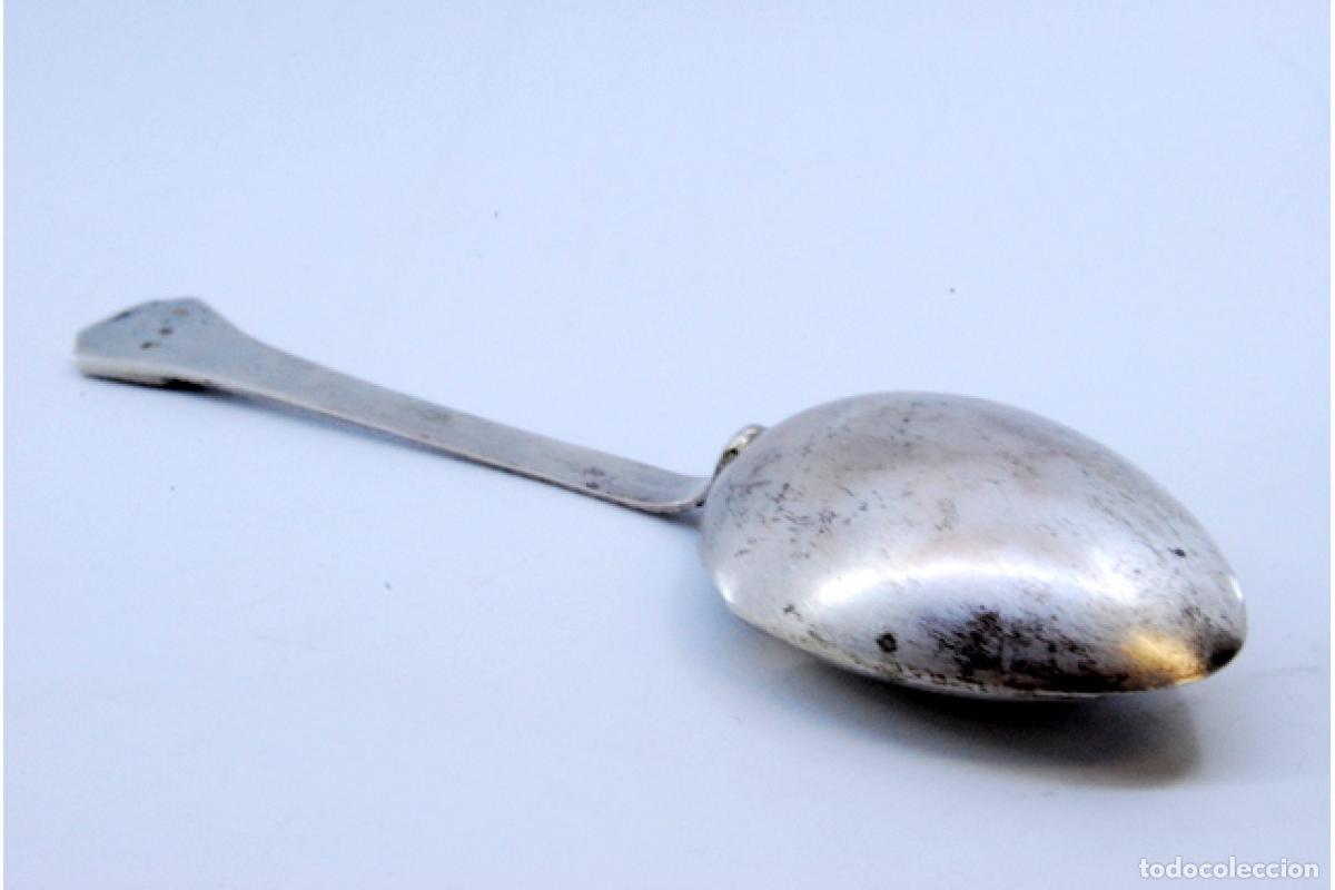 Antig&uuml;edades: Cuchara de plata para beb&eacute; - Pato - Foto 7