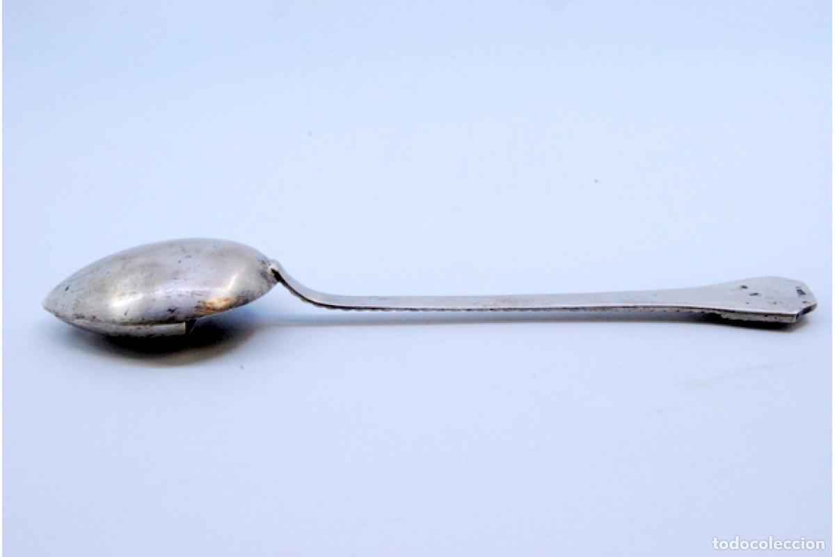 Antig&uuml;edades: Cuchara de plata para beb&eacute; - Pato - Foto 8