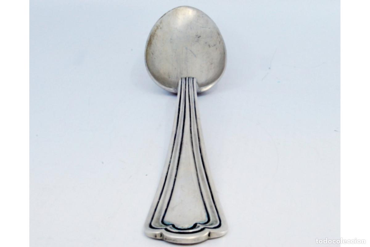 Antig&uuml;edades: Cuchara de plata para servir arroz - Foto 4