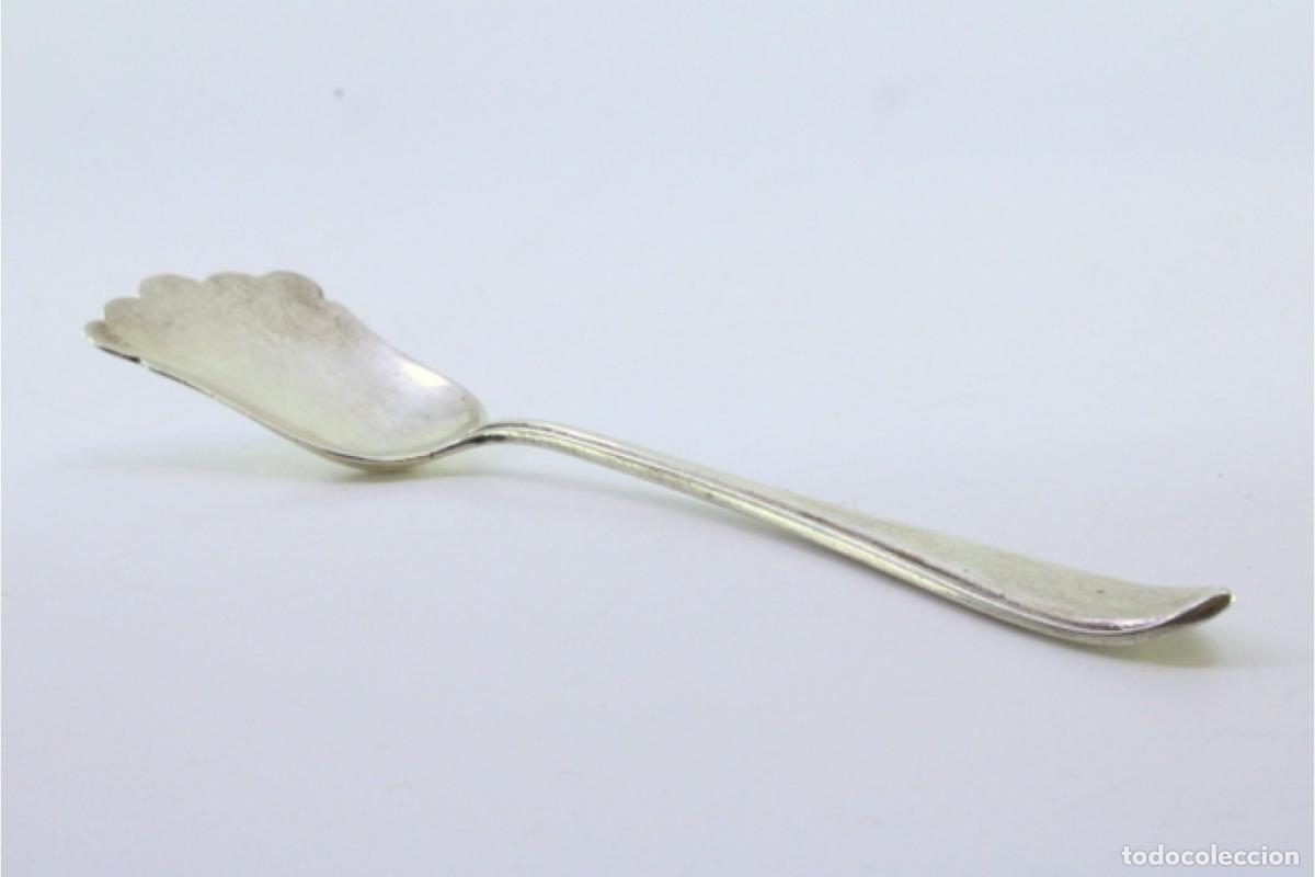 Antig&uuml;edades: Cuchara de az&uacute;car de plata - Foto 4