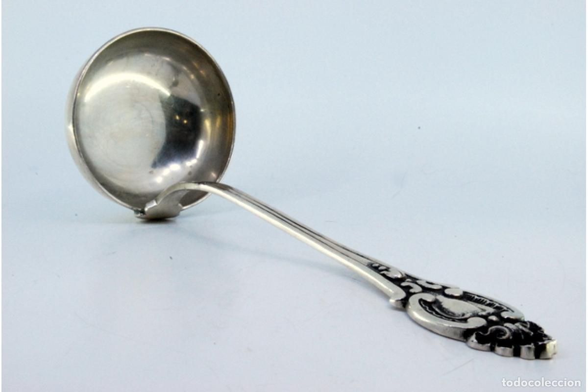 Antig&uuml;edades: Cuchar&oacute;n de sopa de plata - Foto 5