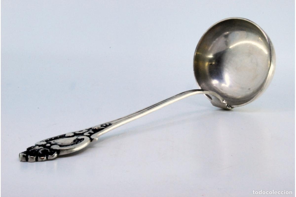Antig&uuml;edades: Cuchar&oacute;n de sopa de plata - Foto 7