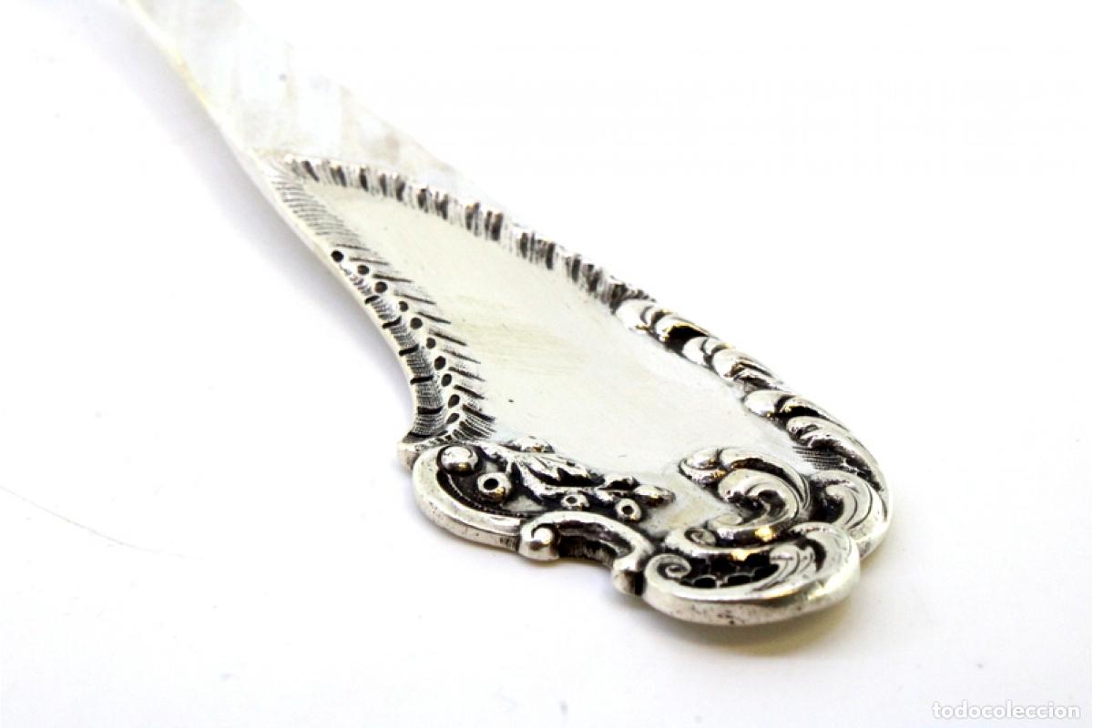 Antig&uuml;edades: Cuchar&oacute;n de sopa de plata - Foto 3
