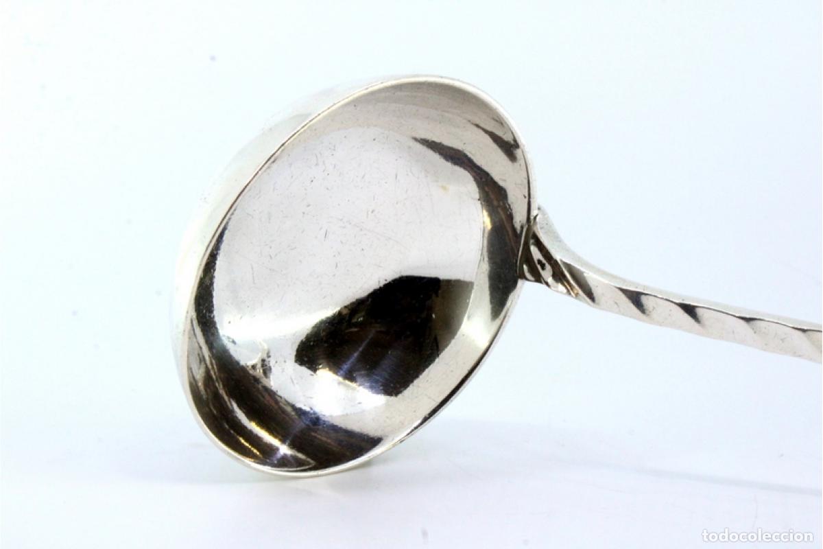 Antig&uuml;edades: Cuchar&oacute;n de sopa de plata - Foto 6