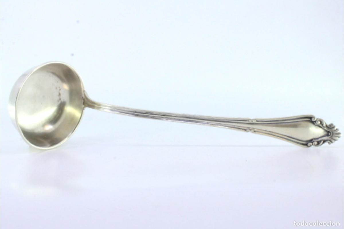 Antig&uuml;edades: Cuchar&oacute;n de sopa de plata - Foto 2