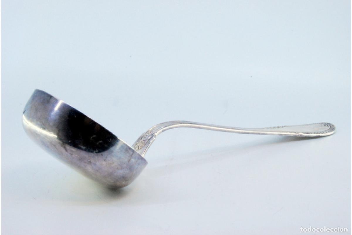 Antig&uuml;edades: Cuchar&oacute;n de sopa de plata - Foto 3