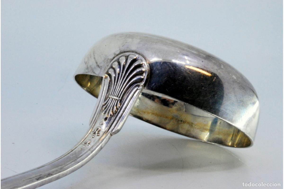 Antig&uuml;edades: Cuchar&oacute;n de sopa de plata - Foto 7