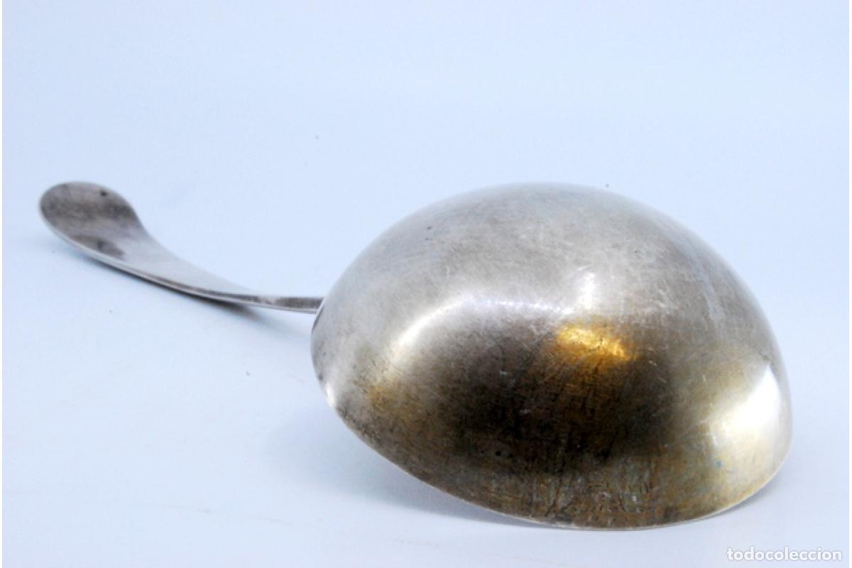 Antig&uuml;edades: Cuchar&oacute;n de sopa de plata - Foto 8