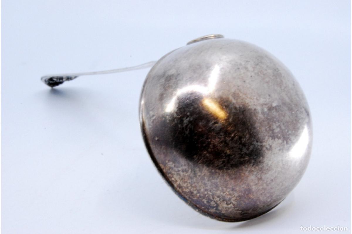 Antig&uuml;edades: Cuchar&oacute;n de sopa de plata - Foto 6