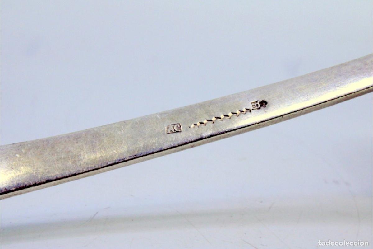 Antig&uuml;edades: Cuchar&oacute;n de sopa de plata - Foto 6
